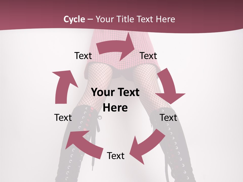 Figure Chair Teamwork PowerPoint Template