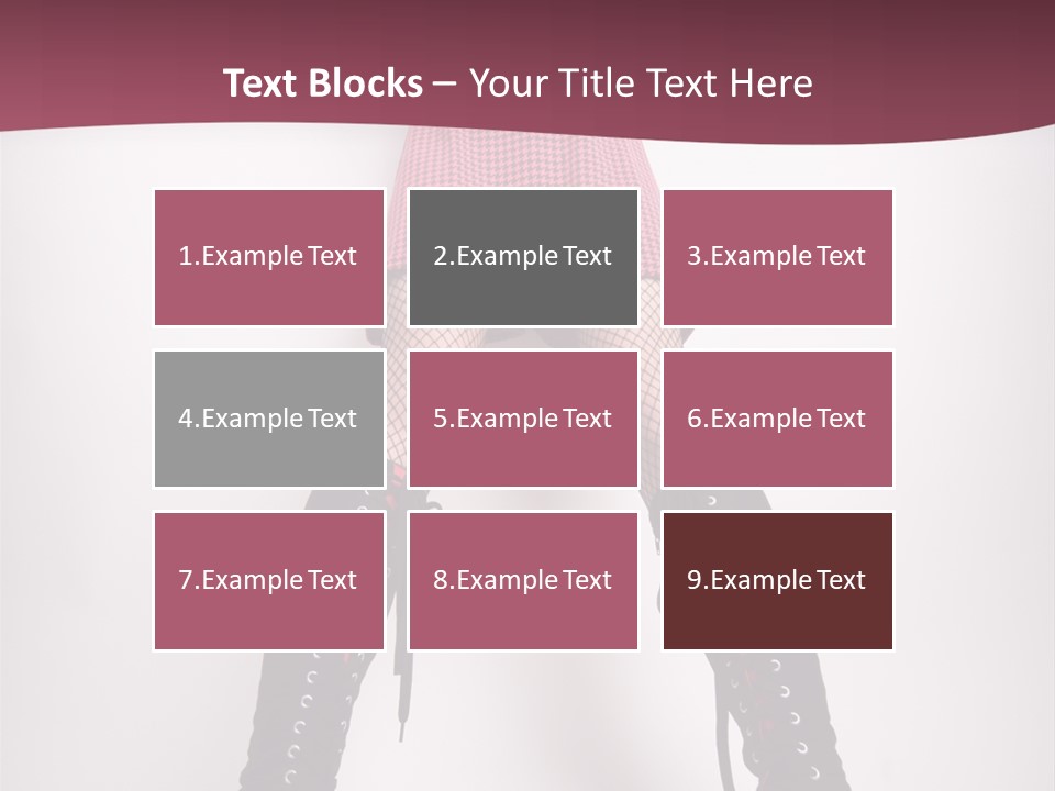 Figure Chair Teamwork PowerPoint Template