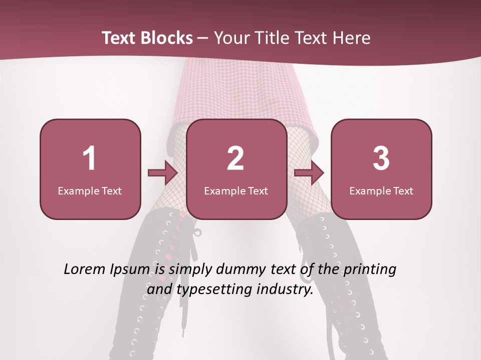 Figure Chair Teamwork PowerPoint Template