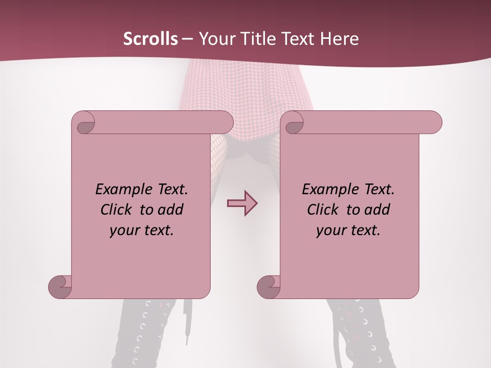 Figure Chair Teamwork PowerPoint Template