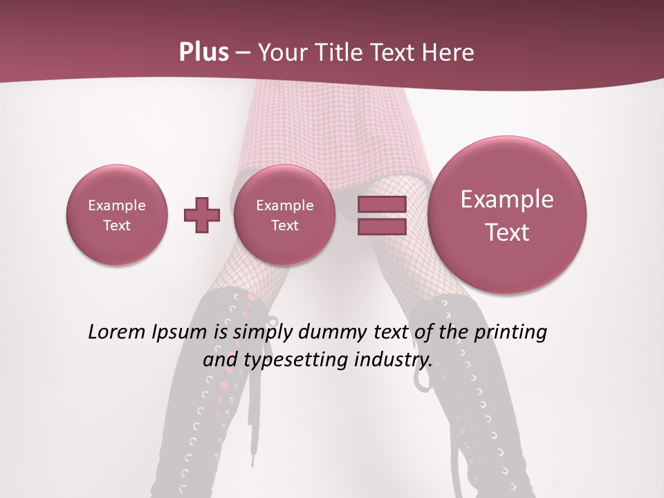 Figure Chair Teamwork PowerPoint Template
