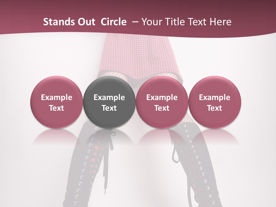 Figure Chair Teamwork PowerPoint Template