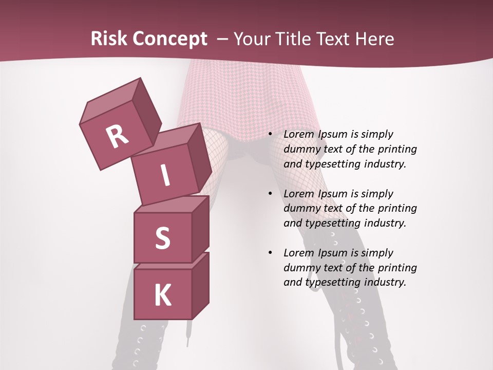 Figure Chair Teamwork PowerPoint Template