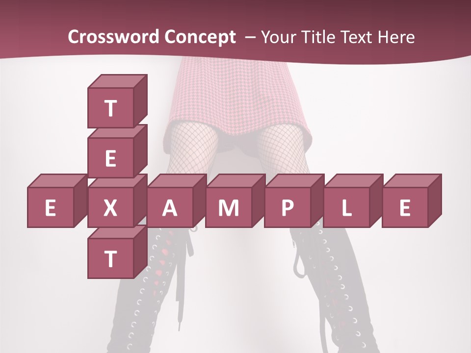 Figure Chair Teamwork PowerPoint Template