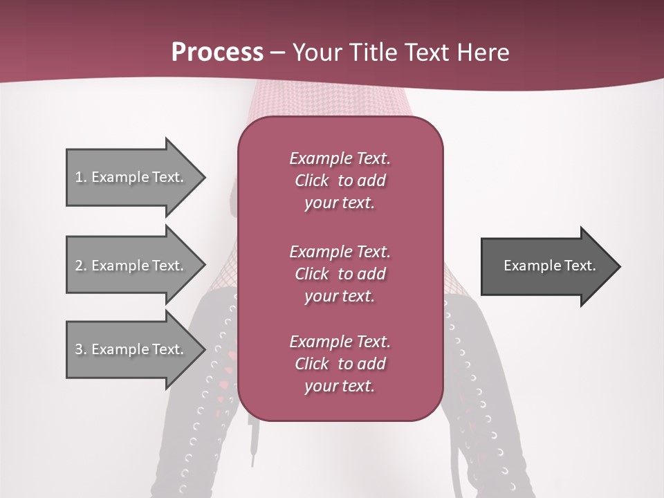 Figure Chair Teamwork PowerPoint Template