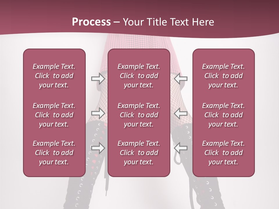 Figure Chair Teamwork PowerPoint Template