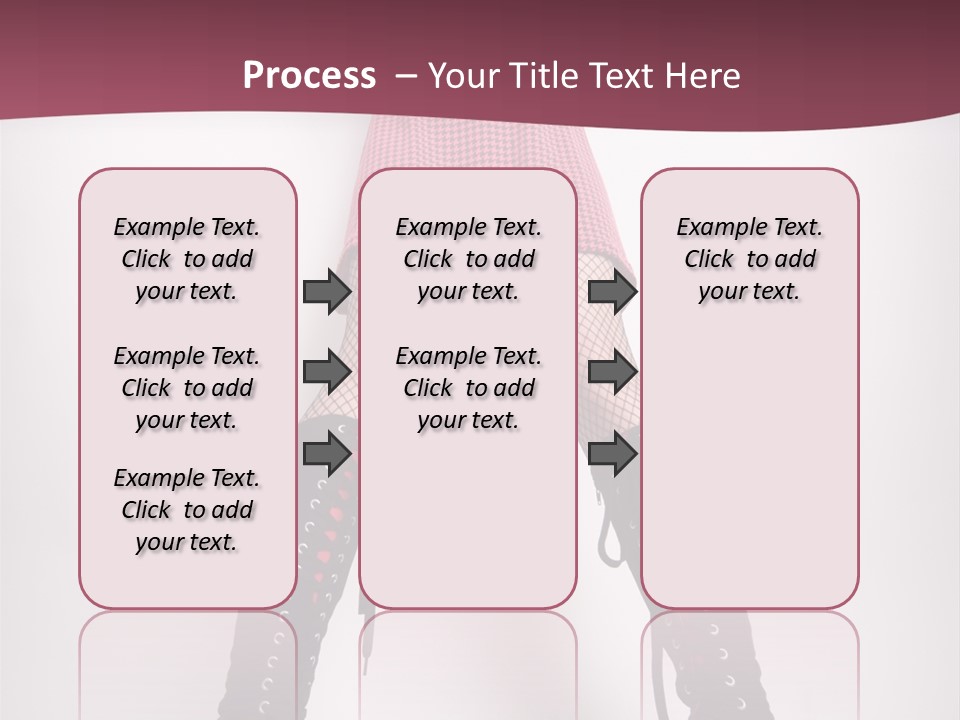 Figure Chair Teamwork PowerPoint Template
