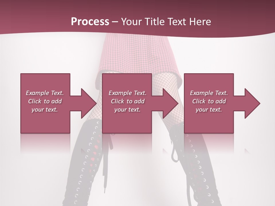 Figure Chair Teamwork PowerPoint Template