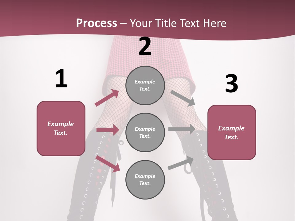 Figure Chair Teamwork PowerPoint Template