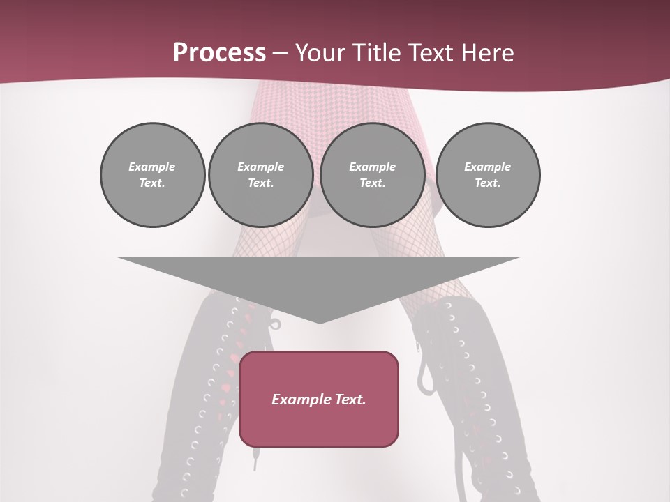 Figure Chair Teamwork PowerPoint Template