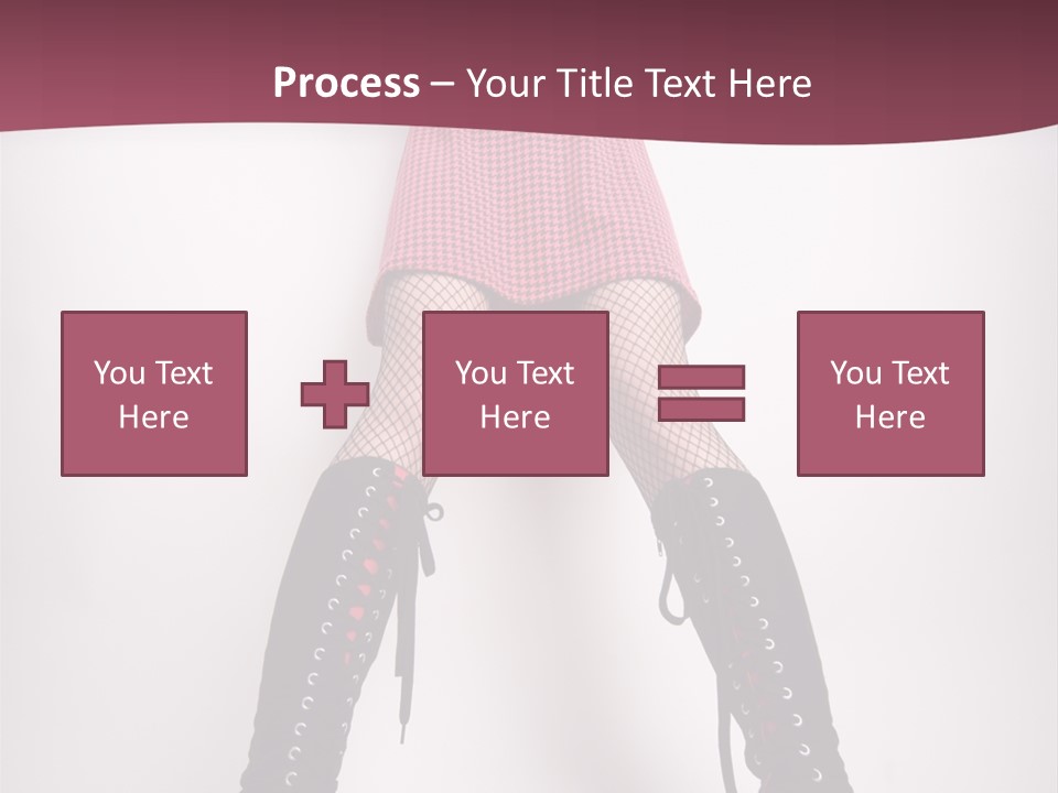 Figure Chair Teamwork PowerPoint Template