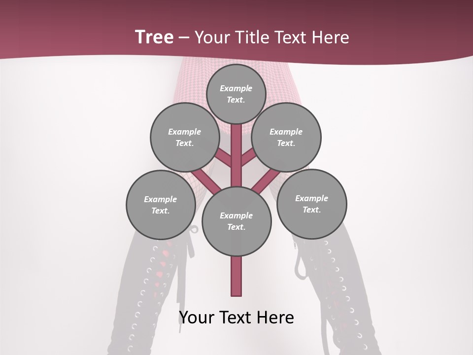 Figure Chair Teamwork PowerPoint Template