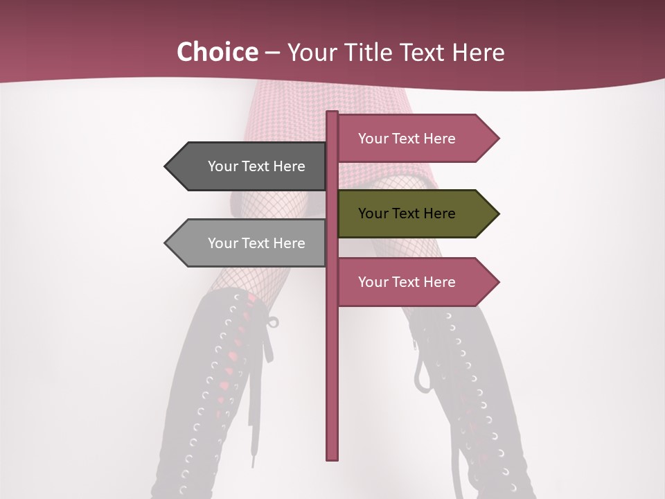 Figure Chair Teamwork PowerPoint Template