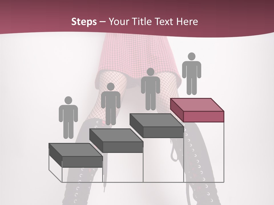 Figure Chair Teamwork PowerPoint Template