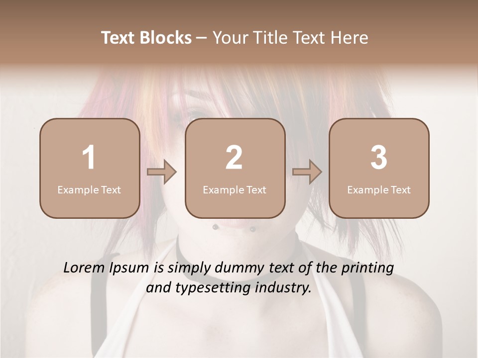 Bu Ine Human Happy PowerPoint Template