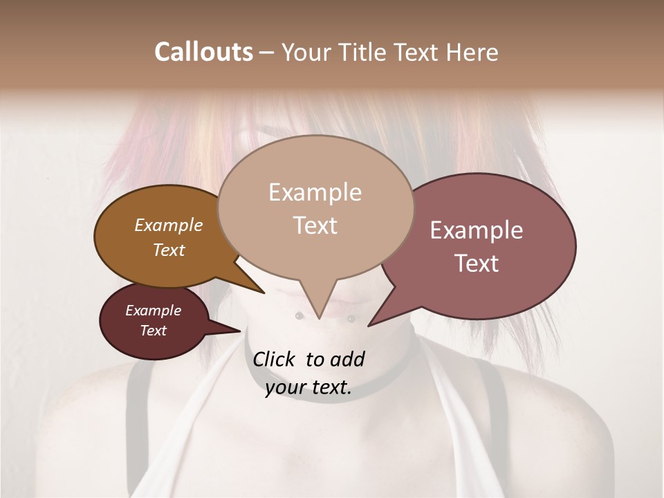 Bu Ine Human Happy PowerPoint Template