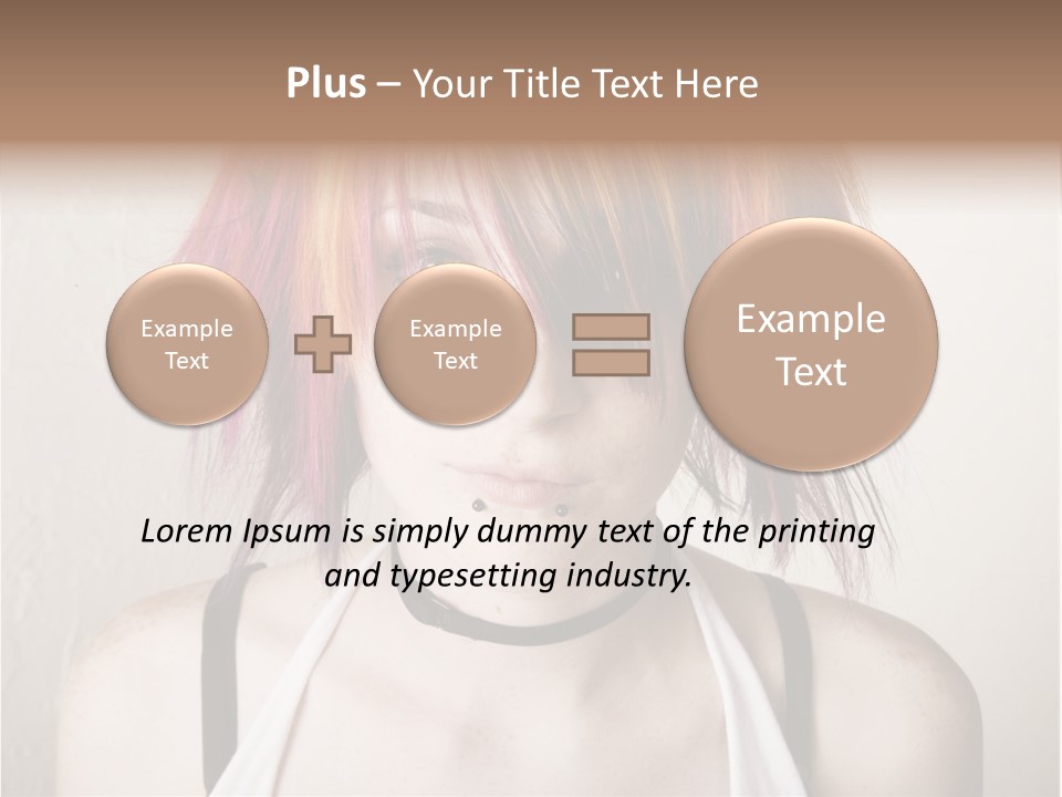 Bu Ine Human Happy PowerPoint Template