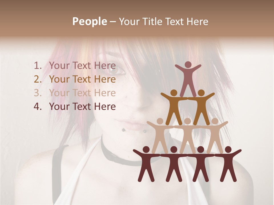 Bu Ine Human Happy PowerPoint Template