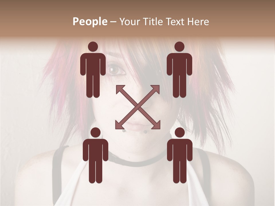 Bu Ine Human Happy PowerPoint Template