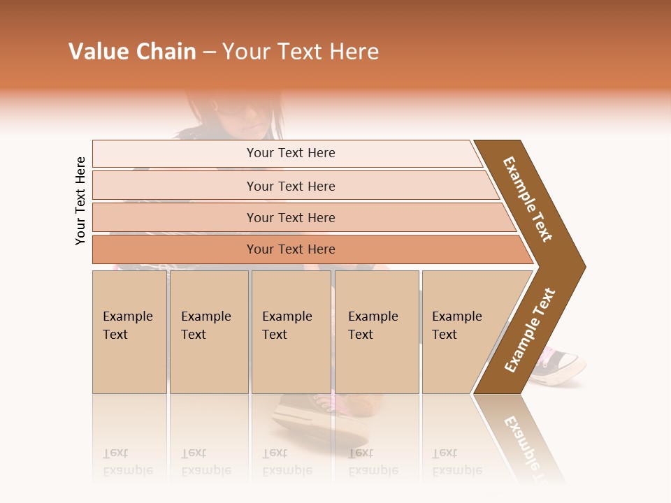 A Woman Sitting On The Floor With A Teddy Bear PowerPoint Template