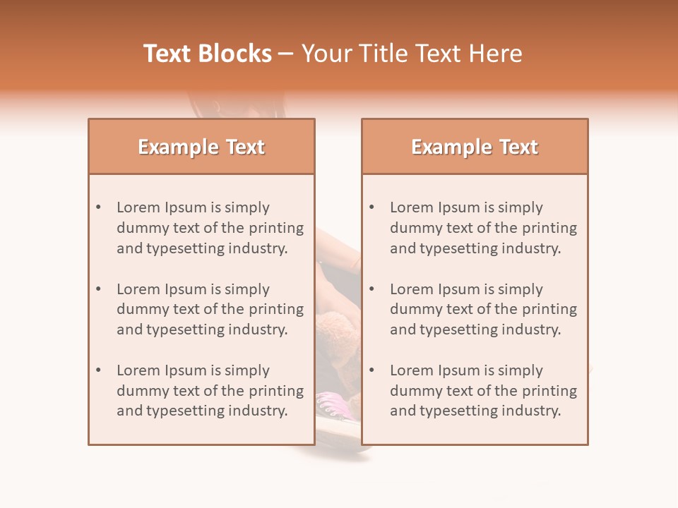 A Woman Sitting On The Floor With A Teddy Bear PowerPoint Template