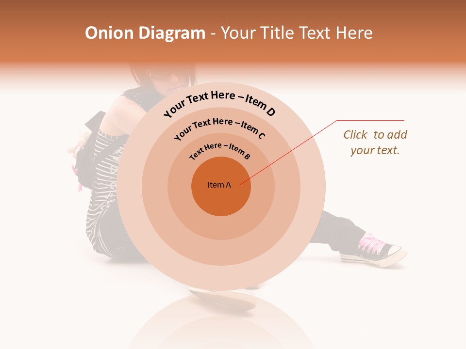 A Woman Sitting On The Floor With A Teddy Bear PowerPoint Template