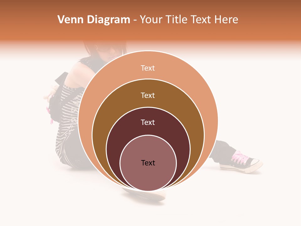 A Woman Sitting On The Floor With A Teddy Bear PowerPoint Template