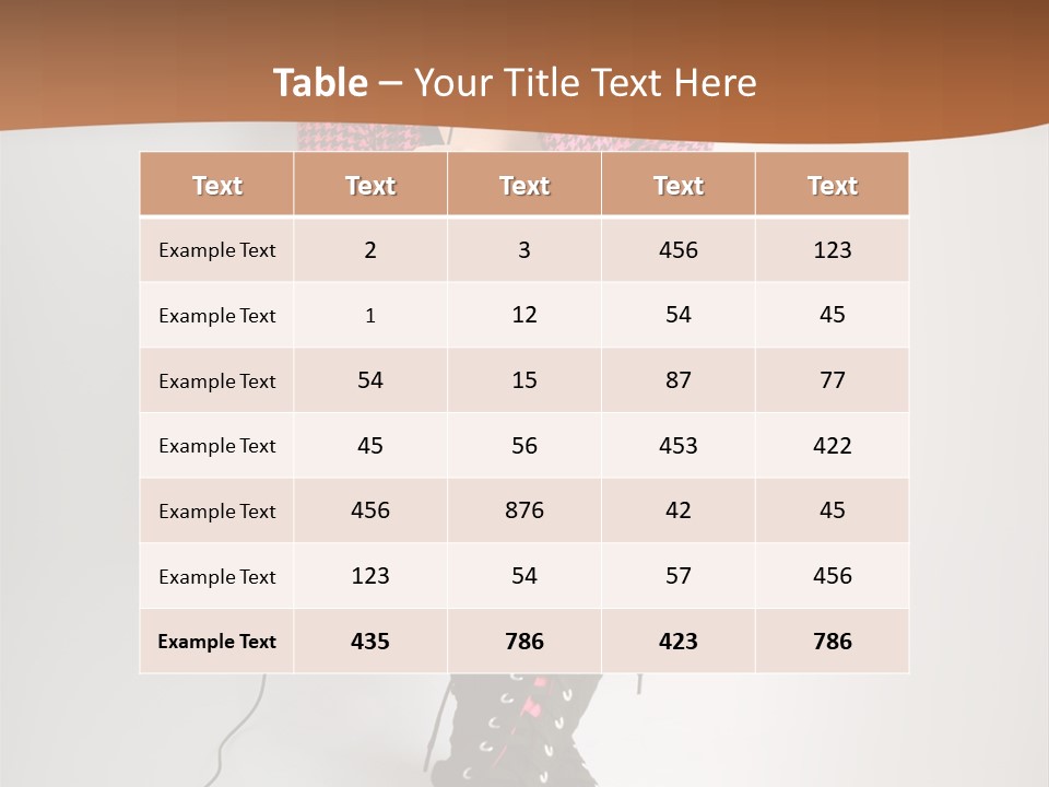 A Woman With Headphones Is Sitting On The Floor PowerPoint Template