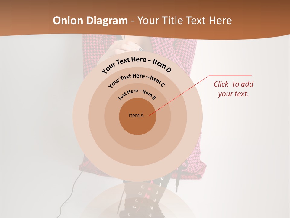 A Woman With Headphones Is Sitting On The Floor PowerPoint Template