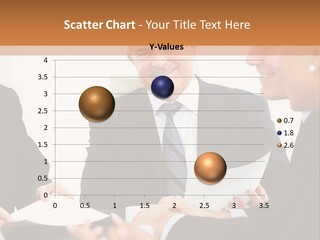 A Group Of Business People Sitting Around A Table PowerPoint Template