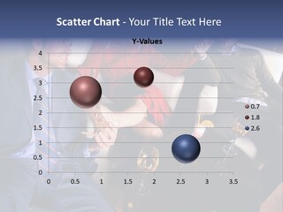 A Group Of People Sitting Around A Table PowerPoint Template