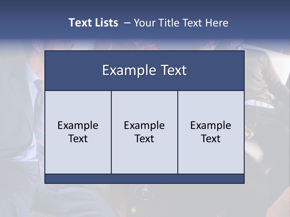 A Group Of People Sitting Around A Table PowerPoint Template