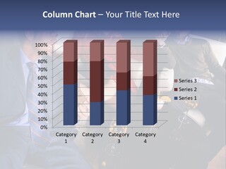 A Group Of People Sitting Around A Table PowerPoint Template