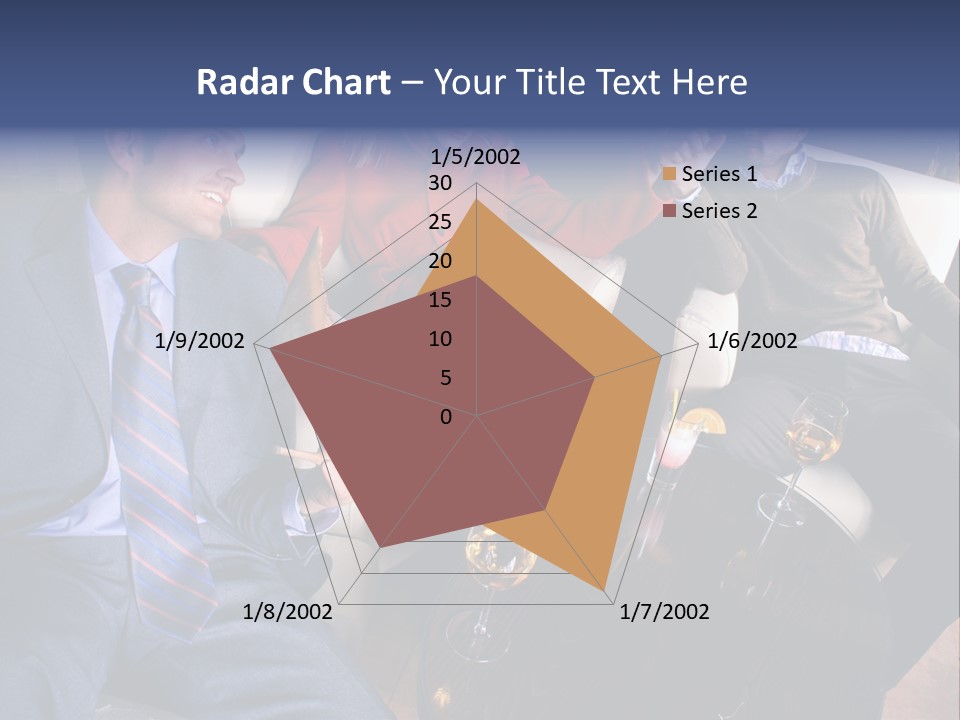 A Group Of People Sitting Around A Table PowerPoint Template
