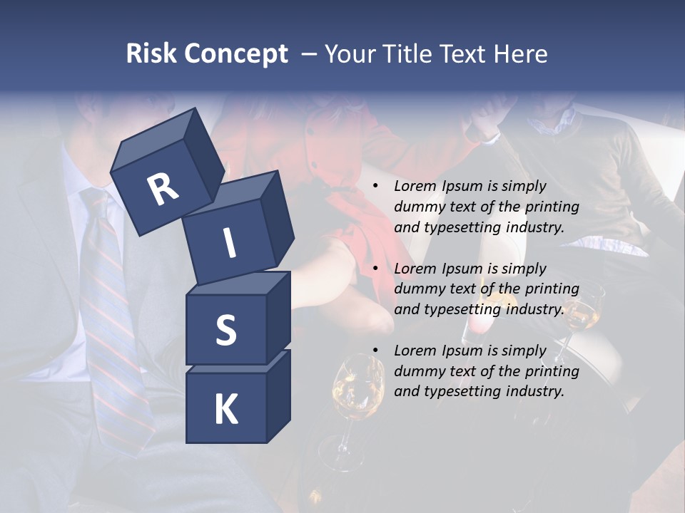 A Group Of People Sitting Around A Table PowerPoint Template