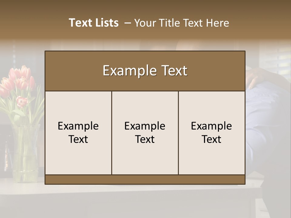 A Man And Woman Looking At A Laptop Screen PowerPoint Template