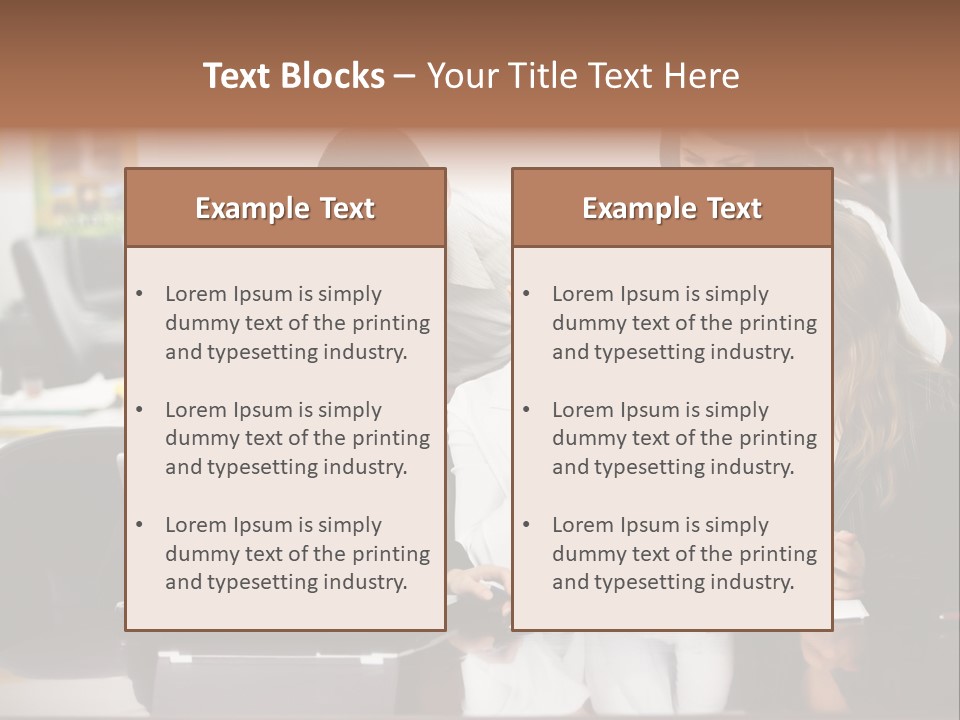 A Group Of People Looking At A Laptop PowerPoint Template
