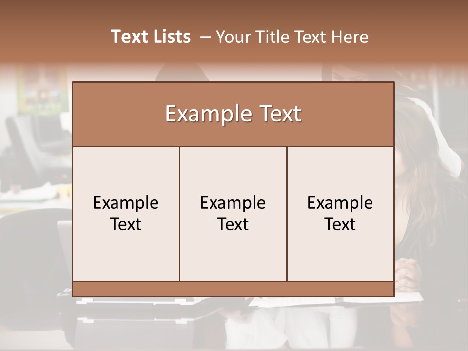 A Group Of People Looking At A Laptop PowerPoint Template