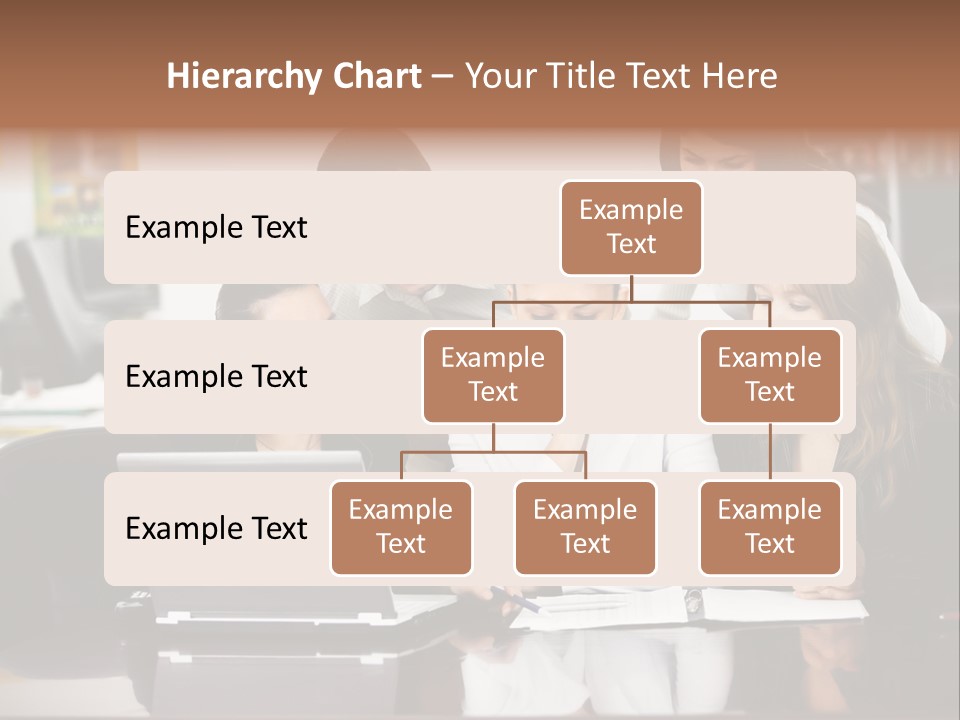 A Group Of People Looking At A Laptop PowerPoint Template