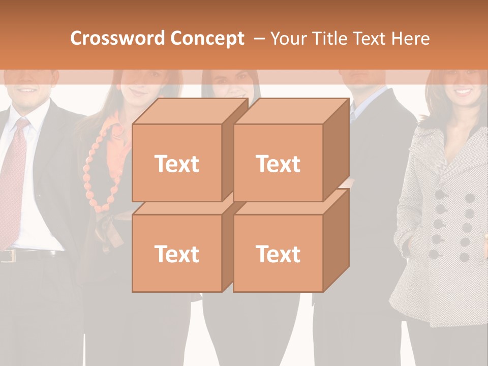 A Group Of People Standing Next To Each Other PowerPoint Template
