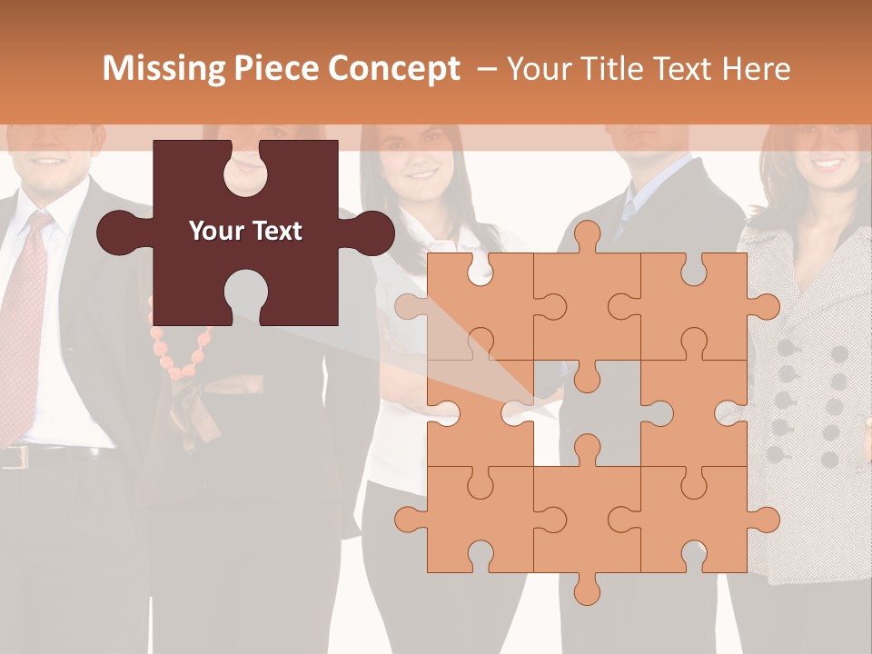 A Group Of People Standing Next To Each Other PowerPoint Template