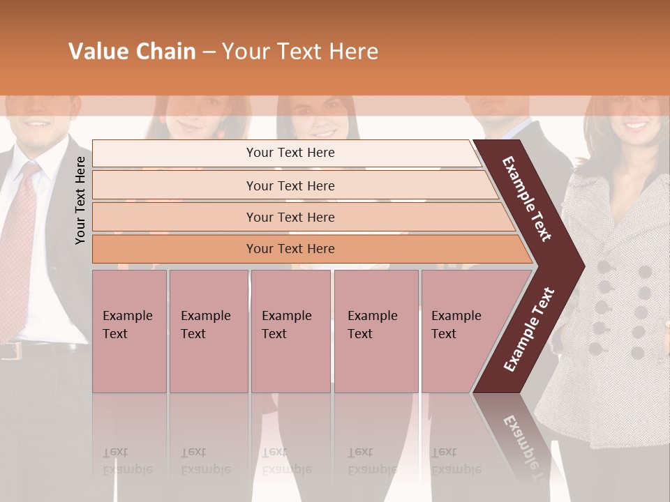 A Group Of People Standing Next To Each Other PowerPoint Template