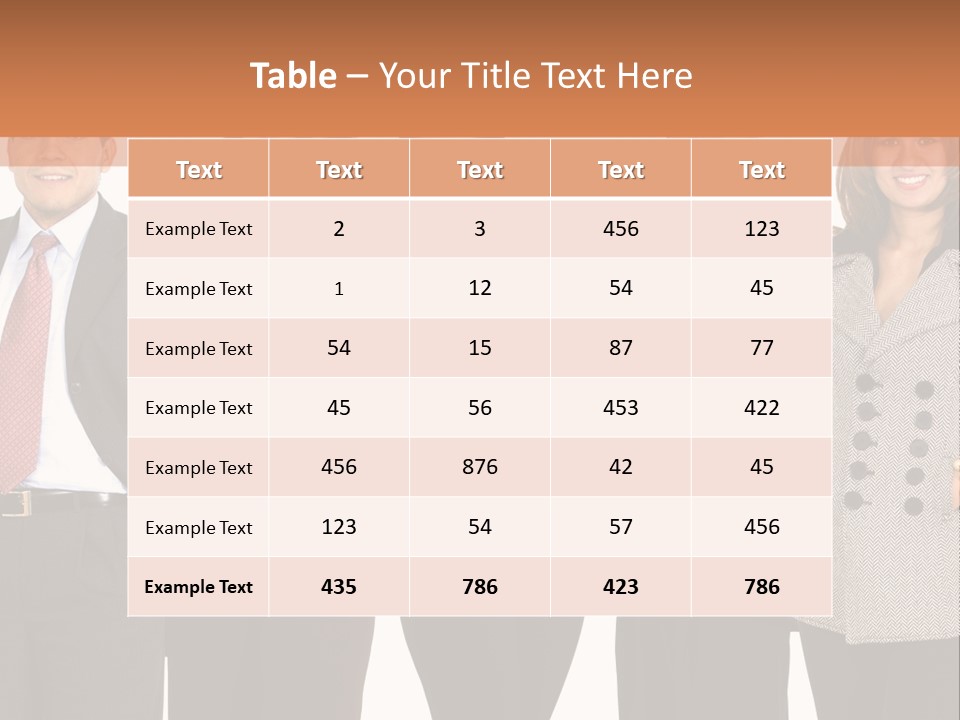 A Group Of People Standing Next To Each Other PowerPoint Template