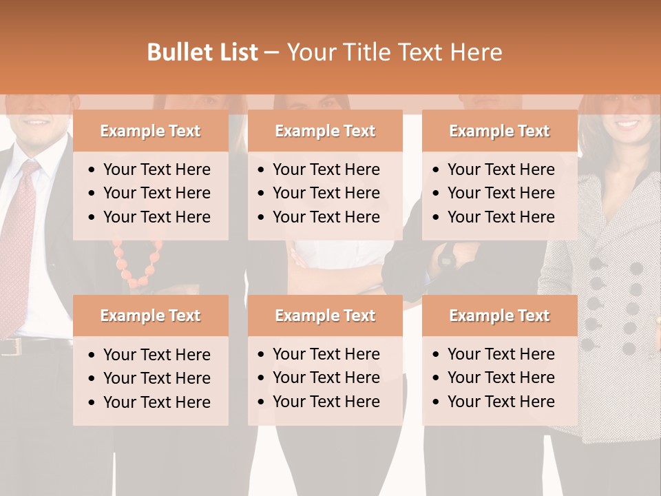 A Group Of People Standing Next To Each Other PowerPoint Template
