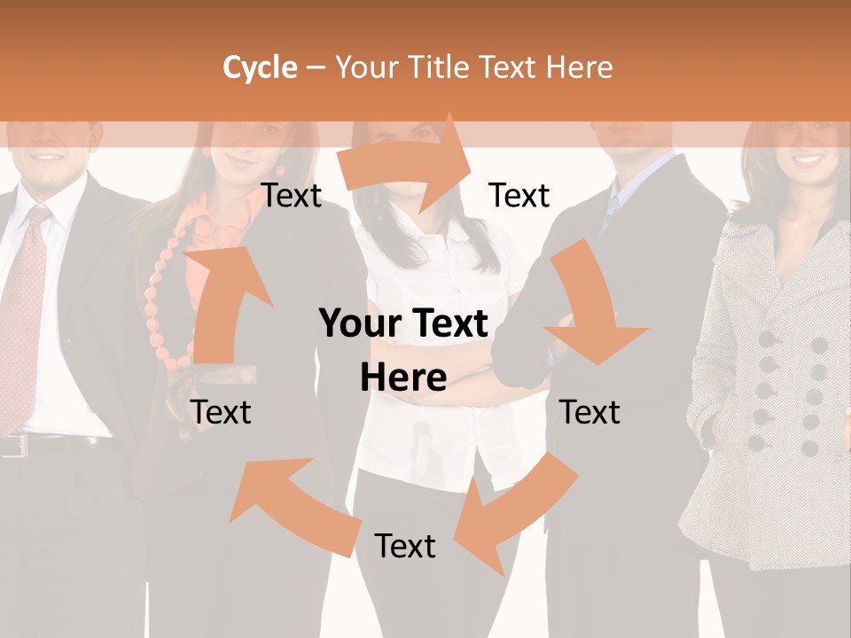 A Group Of People Standing Next To Each Other PowerPoint Template