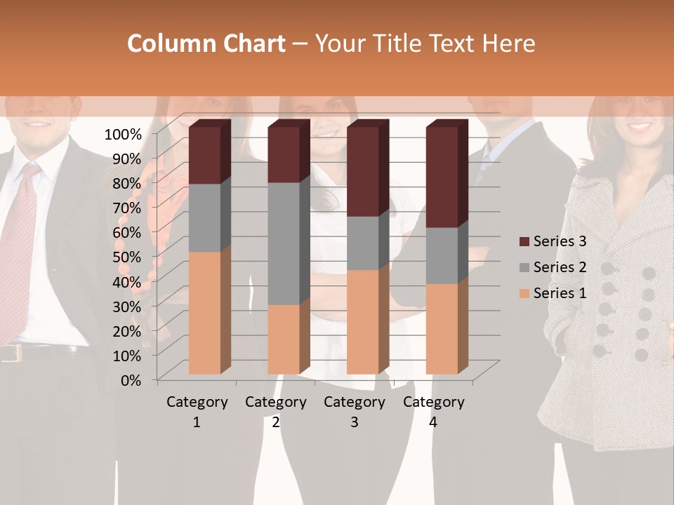 A Group Of People Standing Next To Each Other PowerPoint Template