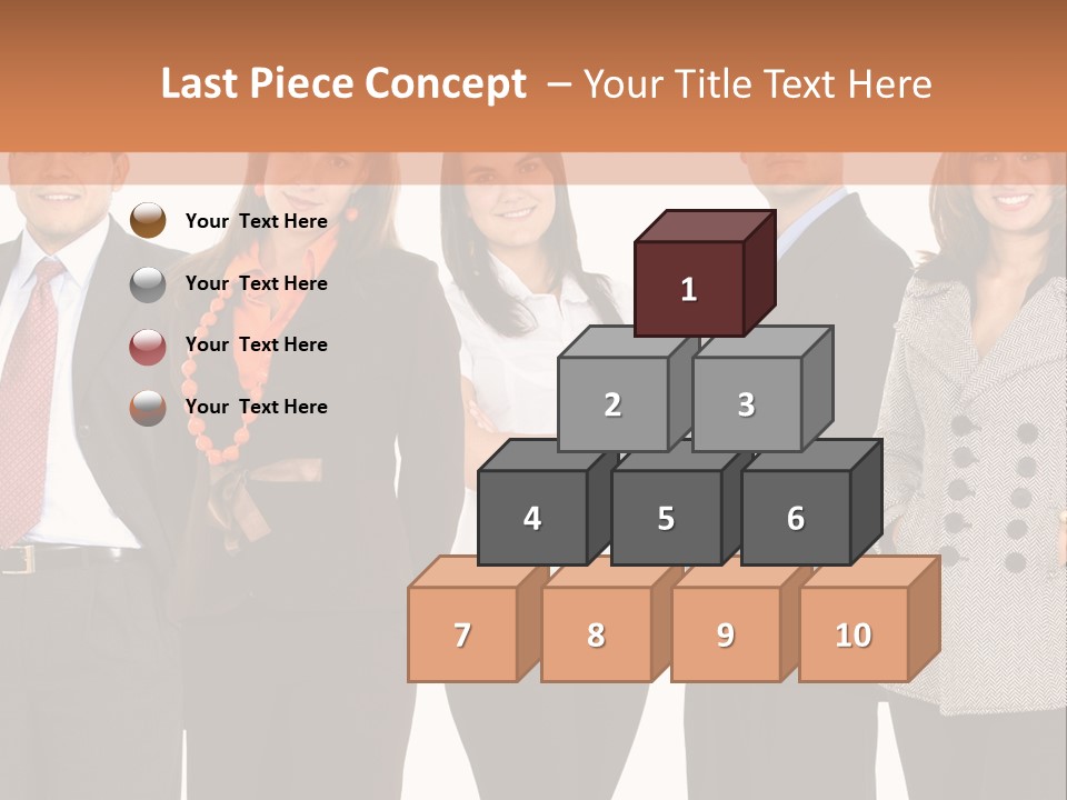 A Group Of People Standing Next To Each Other PowerPoint Template
