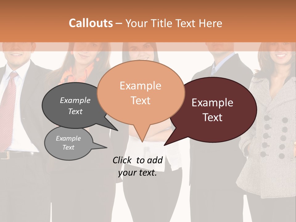 A Group Of People Standing Next To Each Other PowerPoint Template