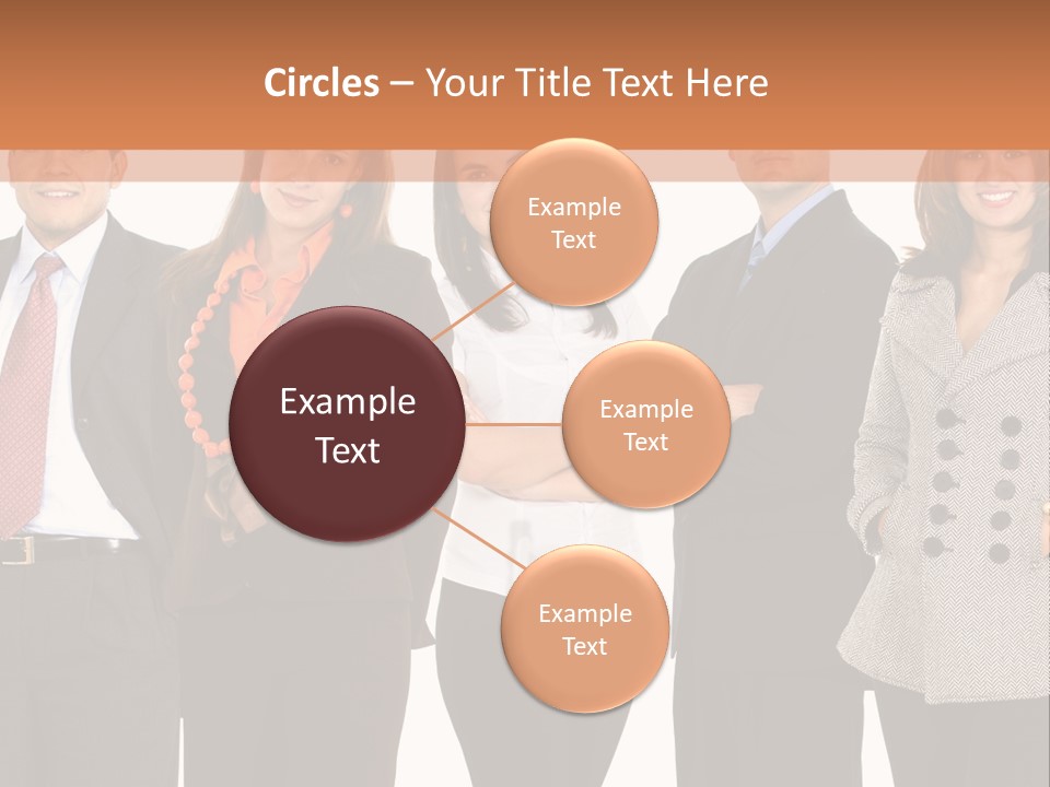 A Group Of People Standing Next To Each Other PowerPoint Template
