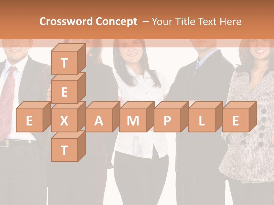 A Group Of People Standing Next To Each Other PowerPoint Template